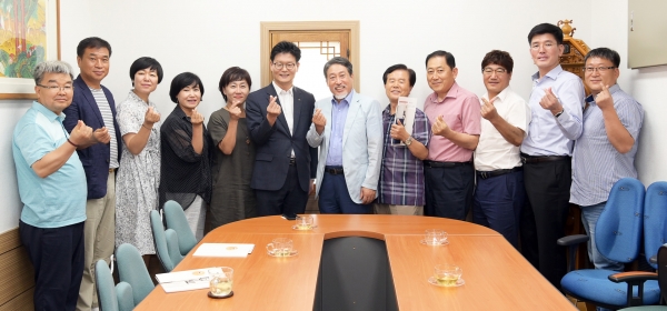 국립충청국악원 유치위 국립민속국악원 초청 방문