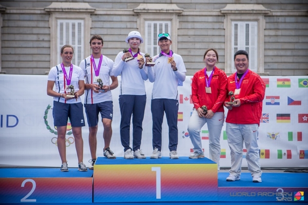 김현종 유스세계선수권(혼성전 금메달).