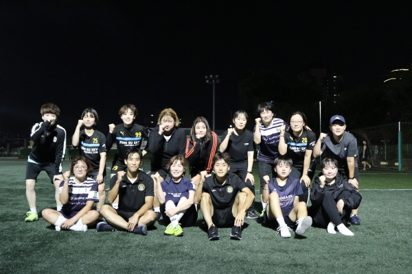 스카이 여성축구동호회