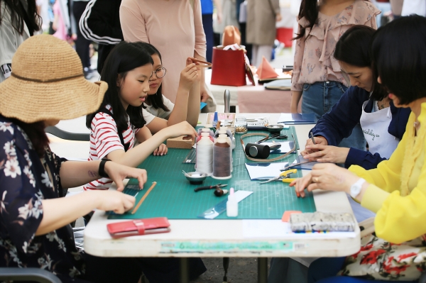 지난 제1차 보령 무지개 프리마켓 행사 장면