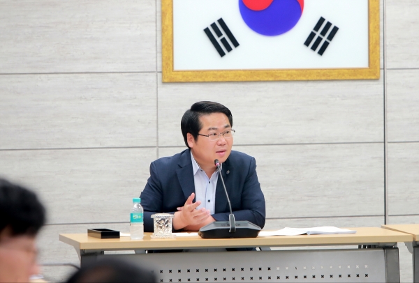 확대간부회의 개최 모습