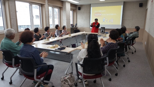 아산시 치매안심센터, ‘도란도란’가족교실 3기 개강