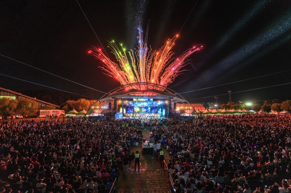지난 천안흥타령춤축제2018 개막식 모습