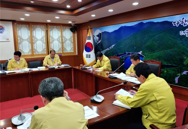 청양군, 13호 태풍‘링링’대처상황 긴급 점검회의 개최