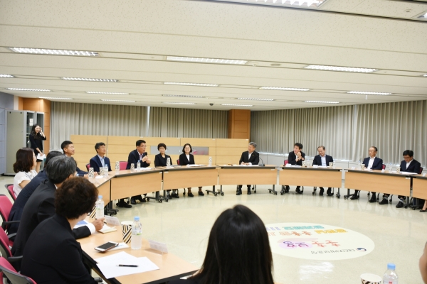 박삼득 국가보훈처장, 대전지방보훈청 현장방문