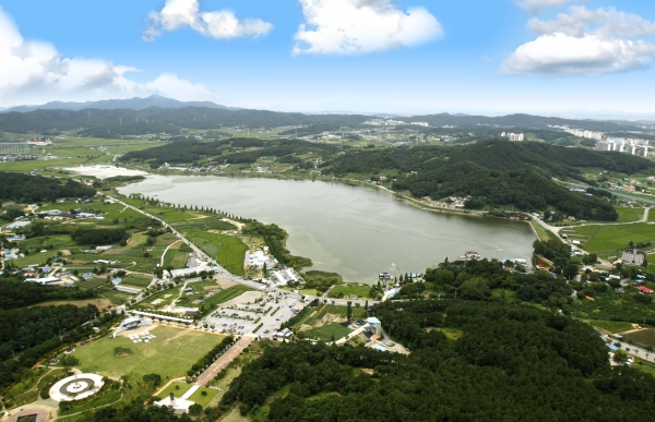 신정호수공원  전경