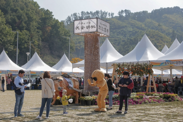 지난해 광덕 호두축제 모습