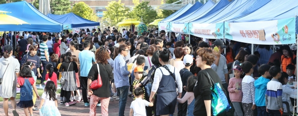 작년도 책 문화 어울마당 행사 모습