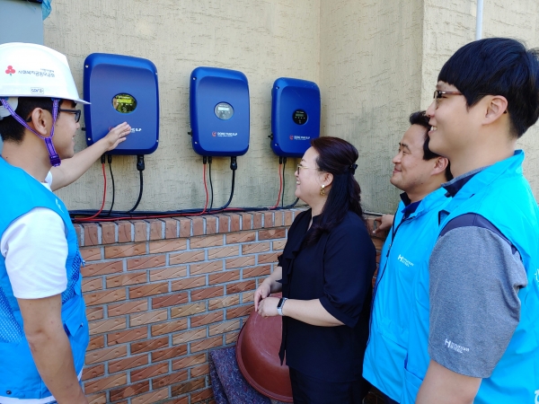 에너지절약을 위한 환경 캠페인인 ‘희망의 집수리’사업 진행