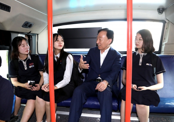 차없는 날 참여에 동참한 설동호 교육감