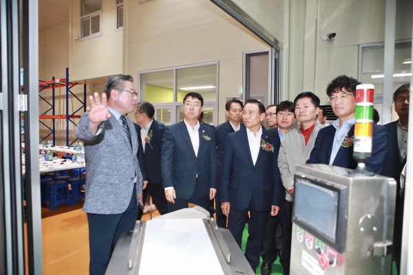 고품질 쌀 유통활성화 사업 준공식 (시설물 관람)