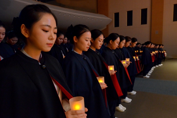 나이팅게일 선서식_촛불점화