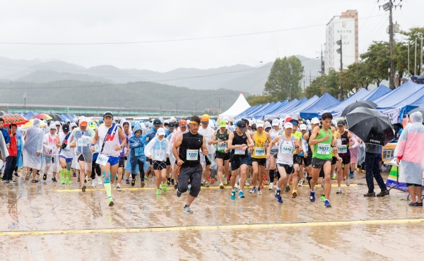 2019 청양 칠갑산 전국마라톤대회 모습