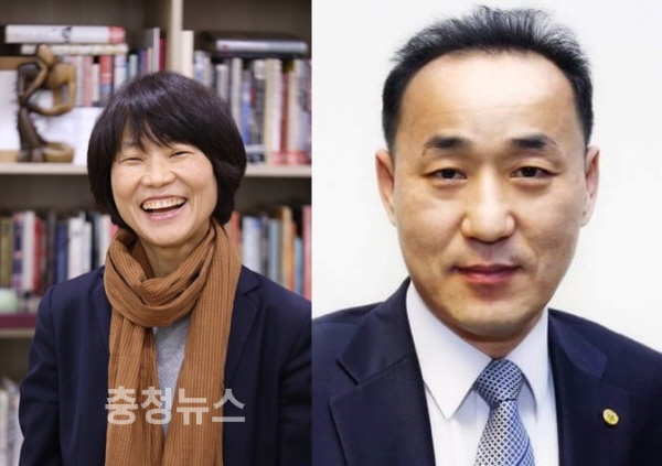 (왼쪽부터) 김종남 신임 대전시 민생정책자문관, 송덕헌 정무특별보좌관