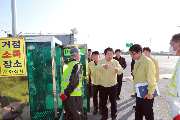 방역초소 점검 현장