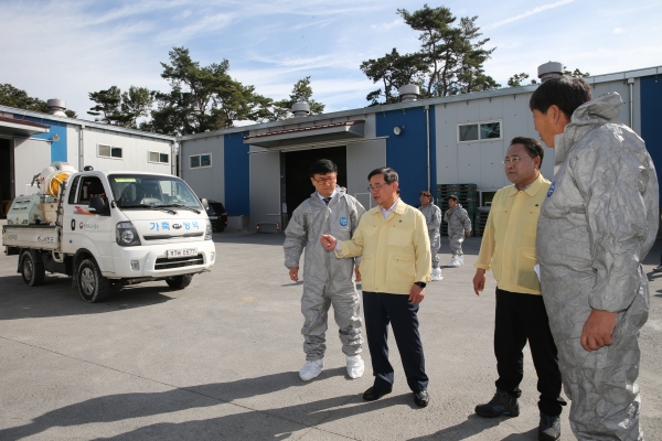 서천군, 아프리카 돼지열병 유입 차단에 총력