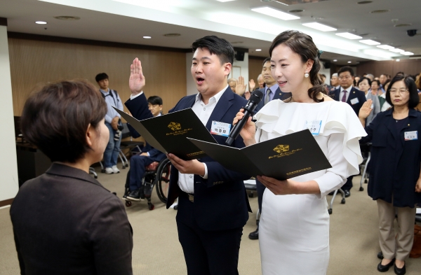 민주평화통일자문회의 대전서구협의회 출범식 및 협의회장 이.취임식