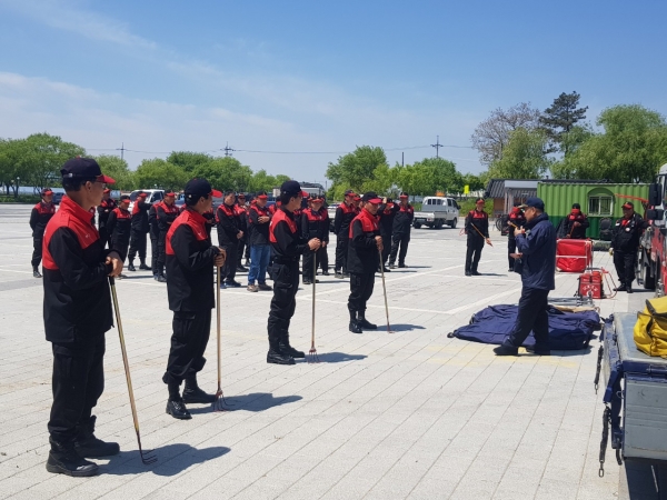 산불전문예방진화대 운용 장면