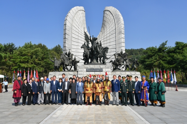 오천결사대 충혼제 봉행장면