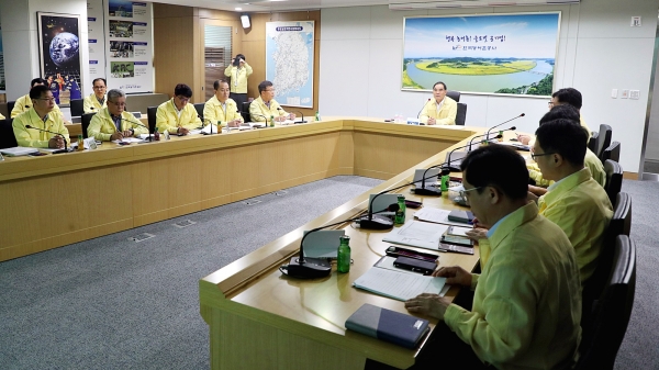 공사는 태풍이 예보된 29일부터 전국 저수지 3406개소와 배수장 929개소의 가동상태를 점검했다.