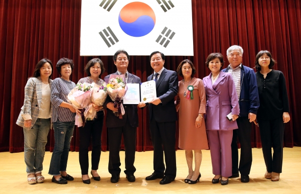 1일 서구청 유공 구민에 대한 표창 시상식 개최