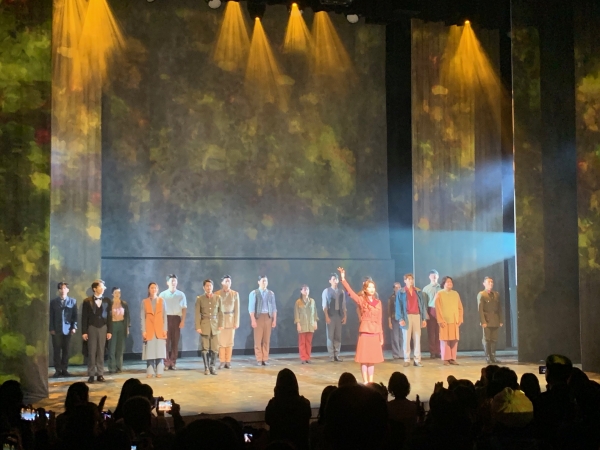 예산군문예회관에서 진행된 뮤지컬 ‘워치’ 공연 모습