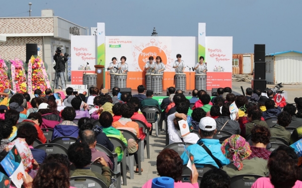 섬마을 평생학습축제 개최 모습