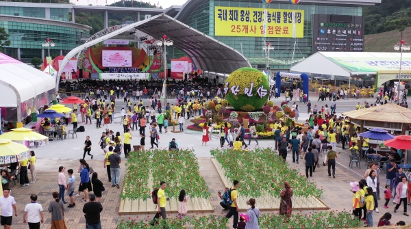 금산인삼축제 폐막-주행사장