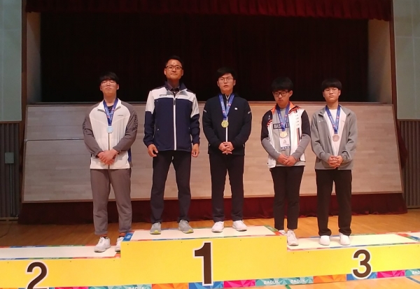 ​대전교육청 학생선수단 전국체전 수상 모습​