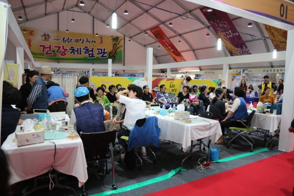 인삼축제 성공이유-건강체험관