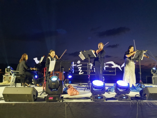 장항스카이워크 ‘솔바람 작은 음악회’ 성황리에 종료