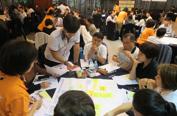 지난 '제4회 대전교육공감원탁회의’ 모습