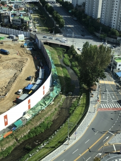 철거 전 공중사진