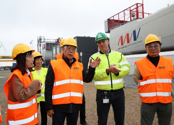 가세로 군수 덴마크 베스타스 풍력발전기 공장 방문