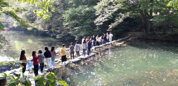전남 장성군 방장산휴양림에서 제3회‘나를 찾아가는 힐링열차’프로그램 운영