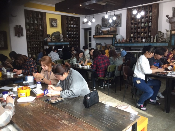 가족지원(다육화분꾸미기)