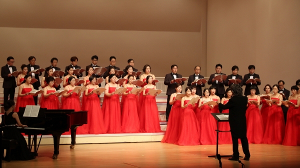 지난해 태안군립합창단 정기연주회 모습