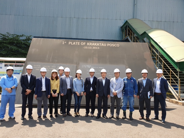 PT. KRAKATAU POSCO 현장 방문 사진