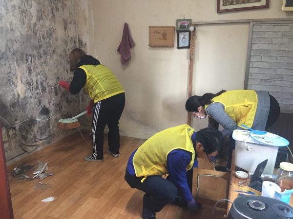 부창동 봉사활동 실천 모습