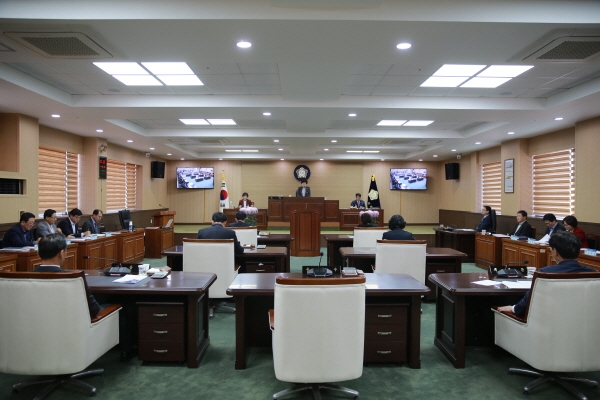 청양군의회 임시회