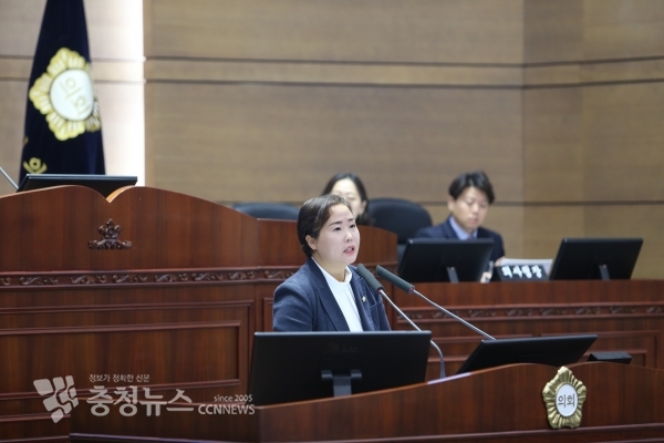 김선홍 천안시의원, 제226회 임시회 시정질문 / 충청뉴스 최형순 기자