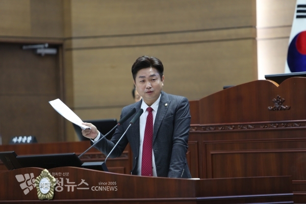 김철환 천안시의원, 제226회 임시회 시정질문