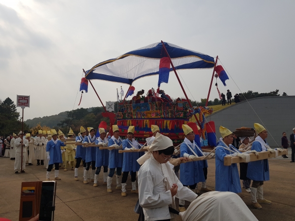 제4회 충무공 이순신장군 운구행렬 재현