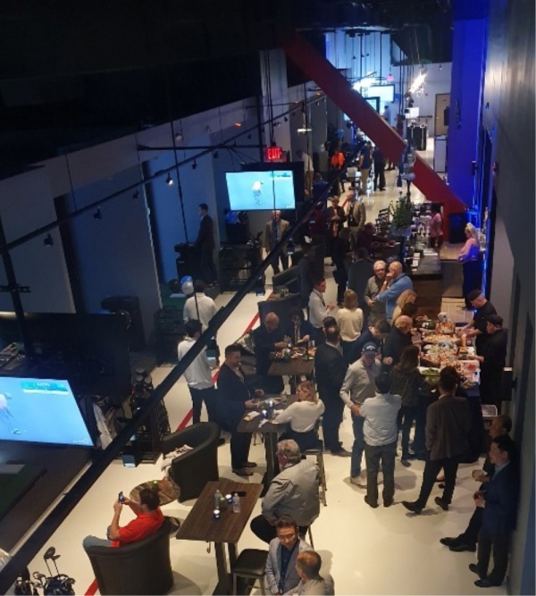 미국 코네티컷에 위치한 골프존의 토너먼트형 매장 지스트릭트(ZSTRICT) 1호점