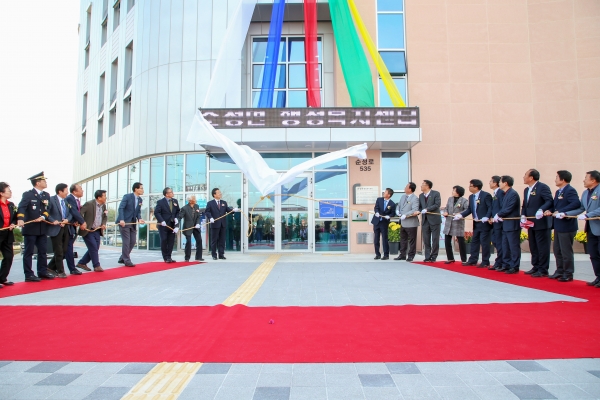 순성면행정복지센터 신청사.6일 준공식 개최