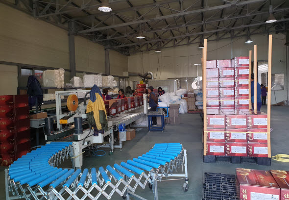 청양 장평면 ‘망월산배’ 대만수출 출하 준비 한창