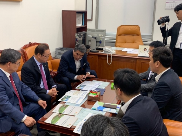 정부예산안 증액 반영 건의(이종배 국회의원)