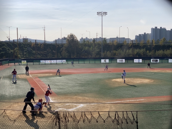 박찬호기 전국 초등학교 야구대회 관련 경기 모습