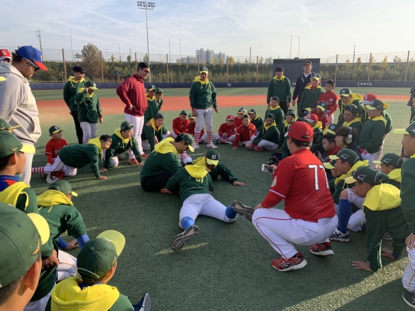 박찬호기 전국 초등학교 야구대회 관련 경기 모습
