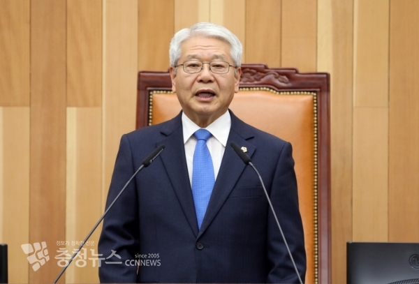 서금택 세종시의회 의장 / 충청뉴스 최형순 기자